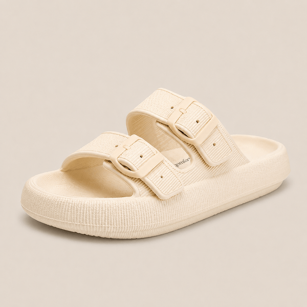 Pillow Sandals by Qonfrt.