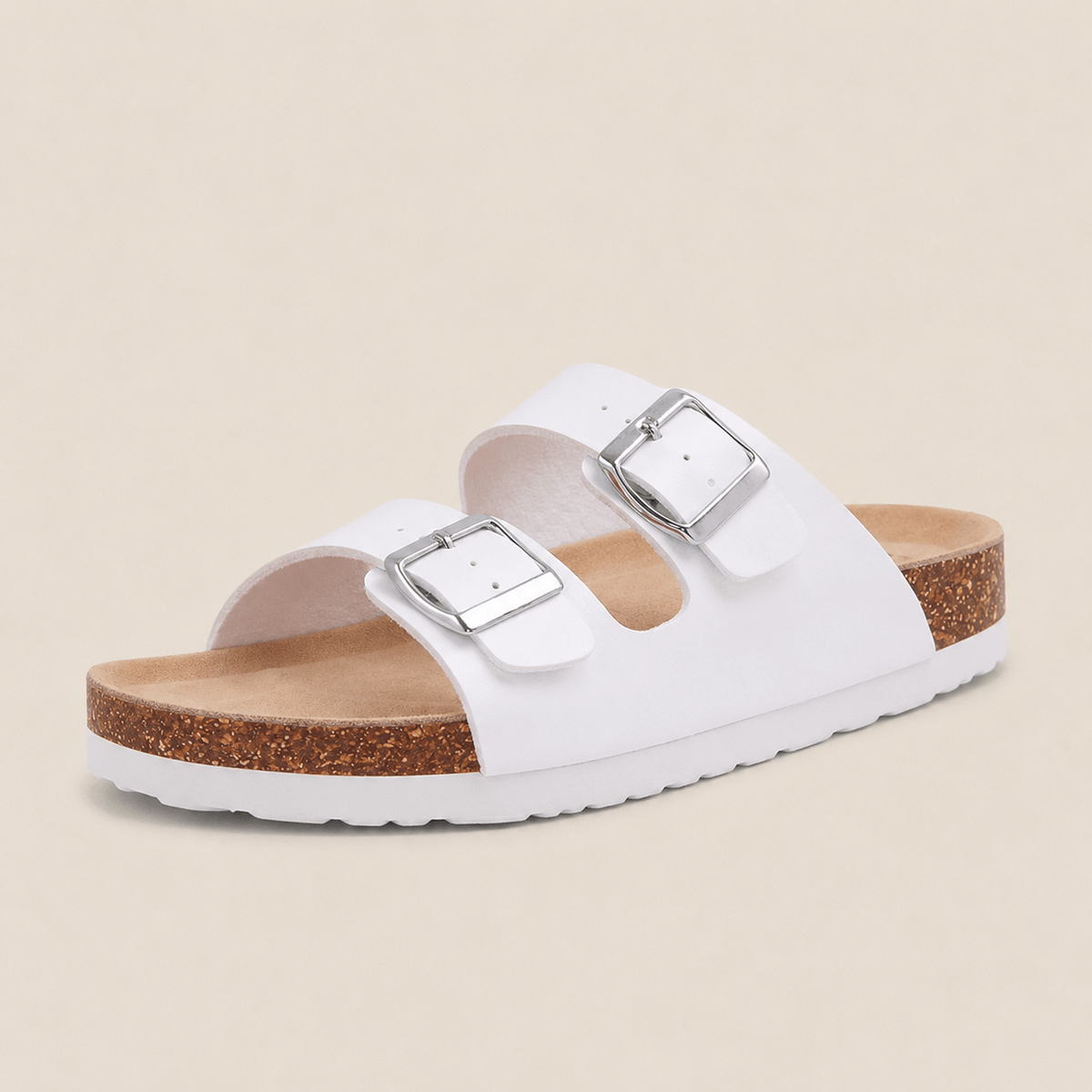 Summer Cork Sandals by Qonfrt